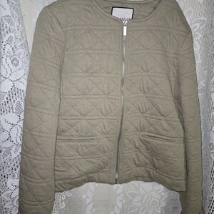 Quilted Tan Jacket